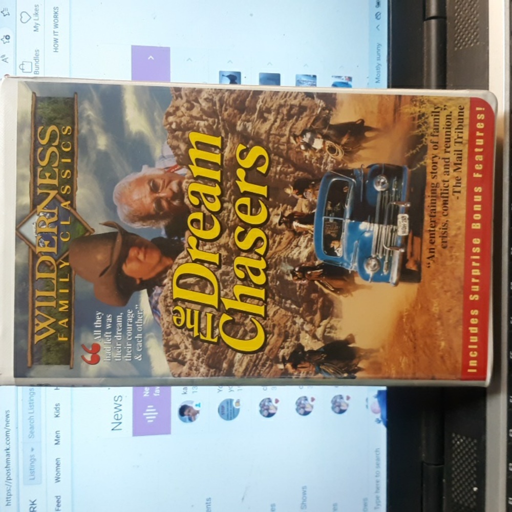 The Dream Chaser VHS (SKU stock shelf)